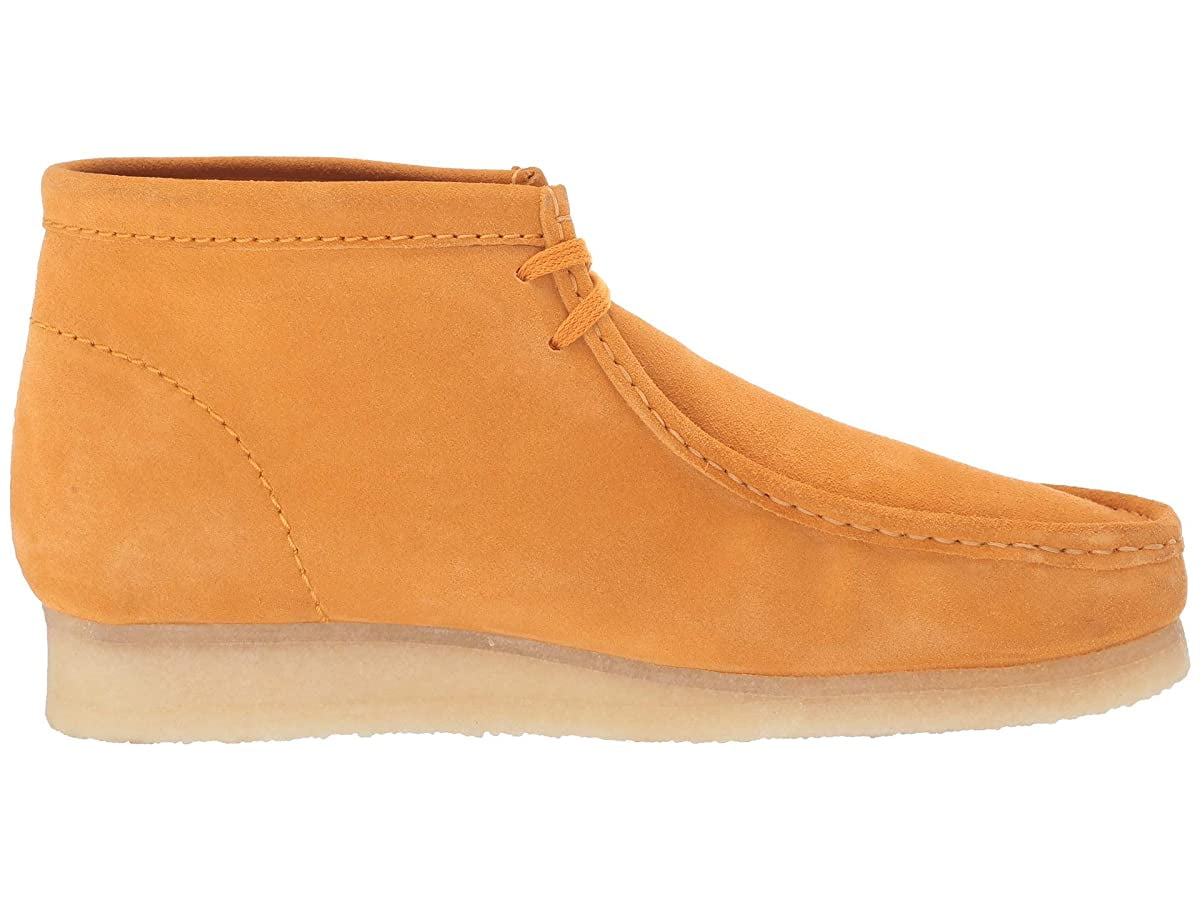 clarks wallabee yellow
