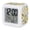 Gold,Sage,White, variant on Summer Floral Digital Alarm Clock for Bedrooms, Smart LED Alarm Clock with 7 Color Changing Night Light, Daisy Bee Wildflower Blossom Rustic Silent Wake Up Clocks for Sleep Study Cooking 3.2"x3.2"