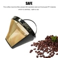 thumbnail image 2 of GoldTone Reusable 4 Cone Replacment Cuisinart Coffee Filter - Permanent Cuisinart Coffee Filter for Cuisinart Machines and Brewers, 2 of 8
