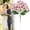 Z-A-BHot Pink, variant on YardChic Artificial Morning Glory Bouquet, Outdoor Fake Plants Flowers, UV Resistant Faux Flowers Plant for Spring Summer Decoration, Outside Gardens Porch Patio Indoor Home Decor, 12.2Inch