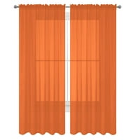 Orange Sheer Curtains Orange Sheer Curtains
