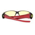 thumbnail image 5 of Womens Polarized Rhinestone Sunglasses that Fit Over Prescription Glasses with Night Driving Lens & UV400 Protection - Mocha, 5 of 5