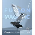 thumbnail image 4 of Ringke Fusion Magnetic Case Compatible with iPhone 13 Pro, Anti-Fingerprint Frost Hard Back Shockproof Bumper Cover Compatible with MagSafe - Matte Clear, 4 of 10