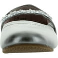 thumbnail image 3 of IM Link Girls Jeweled Flower Slipper Dress Shoes, 3 of 4