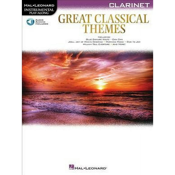 Great Classical Themes: Clarinet (Paperback) by Hal Leonard Corp (Creator)
