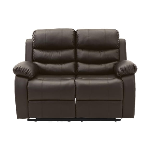 Sofa Reclinable Midtown Concept 2 Plazas Color Chocolate
