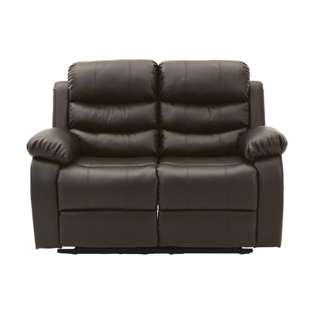 Sofa Reclinable Midtown Concept 2 Plazas Color Chocolate