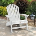 thumbnail image 3 of Highwood Furniture King Hamilton Folding & Reclining Adirondack Chair-Finish:Weathered Acorn, 3 of 9