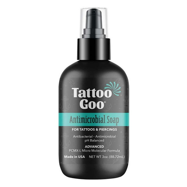 Tattoo Goo Deep Cleansing Soap For Tattoos and Piercing 3oz 