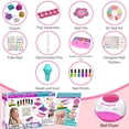 thumbnail image 2 of BATTOP DIY Nail and Hair Decorations Toys - Kids Nail Art Kits with Nail Dryer & Hair Gem Stamper Kit, Quick Dry & Peel off Nail Polish, Reusable Hair Accessories Styling Tool, Gifts for Girls 7-12, 2 of 8