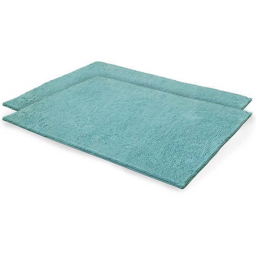 Resort Collection Chenille Plush Loop Bath Mat