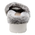 thumbnail image 2 of Charles by Charles David Zealous Women's Faux Fur Criss Cross Open Toe Slippers, 2 of 3