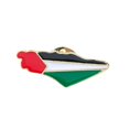 thumbnail image 1 of Palestine Flag Brooch Metal Badge Clothing Accessories Badge, 1 of 4