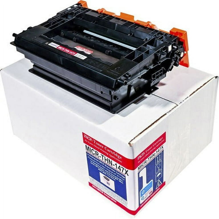 microMICR MICR High Yield Laser Toner Cartridge - Alternative for HP 147X - Black - 1 Each - 25200 Pages microMICR MICR High Yield Laser Toner Cartridge - Alternative for HP 147X - Black - 1 Each - 25200 Pages