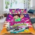 thumbnail image 2 of El Show de Guava Juice Conjunto de sábanas temático, trío de piezas, cómodo y amigable con la piel, diseño único, regalo de decoración para el hogar para familiares, amigos y fans,173cm *218cm, 2 of 6