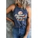 thumbnail image 1 of ABPHQTO Camiseta sin mangas con cuello halter y estampado gráfico de letra de mamá de béisbol azul para mujer, 1 of 5