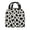Black White Cow, variant on Leopard Spot Animal Print Lunch Bag Thick Aluminum Foil Tote Cooler for Women Office Picnic Gift