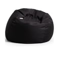 thumbnail image 2 of Big Joe Dot Bean Bag Chair, Peat Black Gabardine, Smooth Polyester Blend, 2 feet, 2 of 7