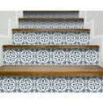 thumbnail image 6 of 4" X 4" Tulipa Blue and White Peel and Stick Removable Tiles, 6 of 9