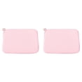thumbnail image 2 of 2Pcs Absorbent Microfiber Dish Drying Mat for Kitchen Counter, Fast Drying Pad for Glassware Cookware, Reusable Machine Washable, 12X16In (Light Pink2), 2 of 5