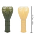 thumbnail image 2 of 2 Piezas PP Resina Matcha Batidor Chasen Cepillo Herramientas para Matcha Té Verde en Polvo Reutilizable Batidor de Polvo Preparar, 2 of 5