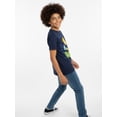 thumbnail image 2 of The Simpsons Boys' Graphic Tee with Short Sleeves, Kick Flip Swag, Sizes 4-18, 2 of 8