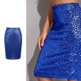 thumbnail image 2 of Aellinatey Fashionable Sequins High Waist Skirt Bodycon Skirt For Casual Or Prom Wear, 2 of 8