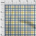 thumbnail image 1 of oneOone Organic Cotton Poplin Twill Fabric Madras Check Print Sewing Fabric BTY 42 Inch Wide, 1 of 4