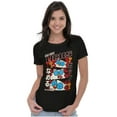 thumbnail image 3 of Tootsie Pop Owl Kanji How Many Licks Womens Slim Fit Graphic Tee Brisco Brands S, 3 of 5