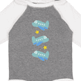 thumbnail image 4 of Inktastic Airplane Cute Planes for Boys Boys Long Sleeve Baby Bodysuit, 4 of 5