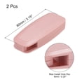thumbnail image 2 of Uxcell Blinds Chain Handle, 2Pack 80mm Roller Shade Cord Weights for Window Parts, Pink, 2 of 6