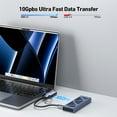 thumbnail image 5 of BENFEI USB C Hub 3-in-1, Super Compact, USB-C to HDMI 4K@60Hz, 10Gbps USB-A, 100W Power Delivery Compatible with iPad Pro, MacBook Pro/Air, iMac, iPhone 16/15 Pro/Pro Max, XPS, Thinkpad and More, 5 of 6