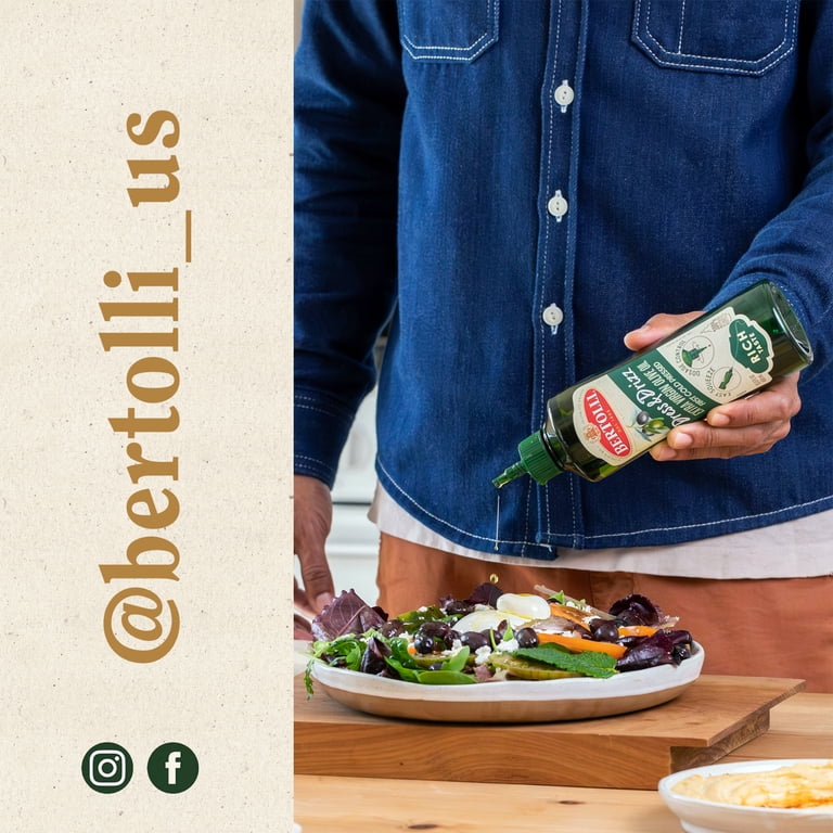Bertolli Dress & Drizz Extra Virgin Olive Oil, 15.5 fl oz, Rich
