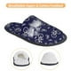 thumbnail image 3 of Fotbe Bicycle1 Pantuflas Peludas para Mujer con Estampado, Zapatillas de Peluche, Zapatos de Invierno para Casa, Uso Interior y Exterior-Large, 3 of 8