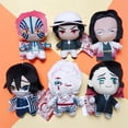 thumbnail image 4 of Juguetes de peluche de Anime, figuras de dibujos animados de Demon Slayer, Devil's Blade, muñecas de Manga de 20CM, Kimetsu, Tanjirou, Nezuko, regalos para niños, decoración Inosuke, 4 of 5