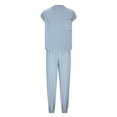 thumbnail image 3 of FAIWAD Womens 2 Piece Outfits Lounge Sets Cap Sleeve Sweater Tops with Pants 2024 Summer Sweater Sets, 3 of 4