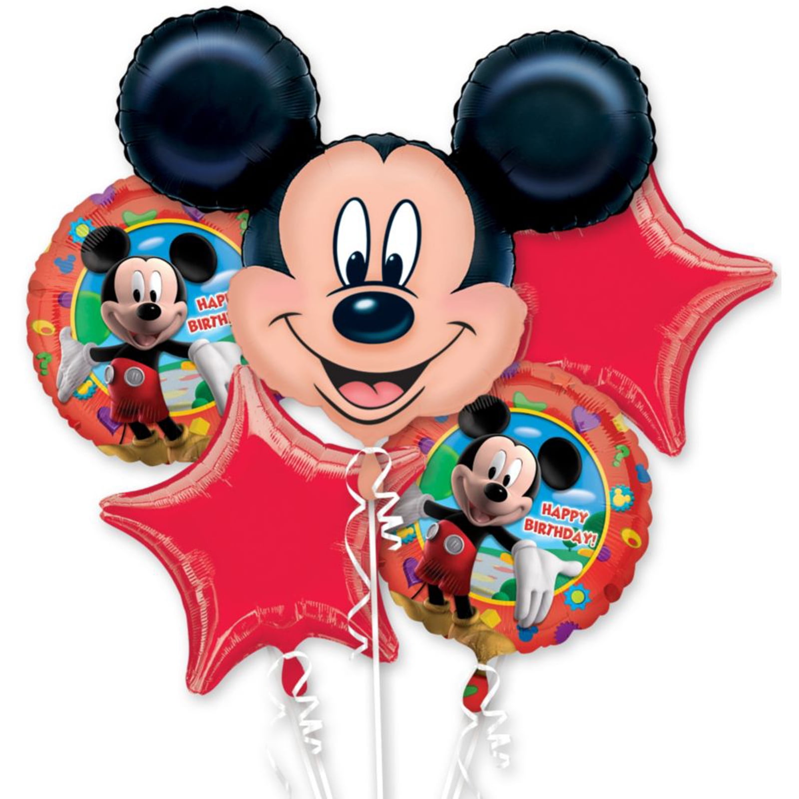 Party Ballons bunt6 StückMickey MouseDisney Micky MausLuftballons