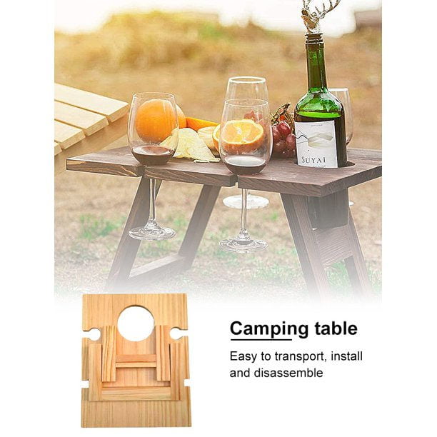 Outdoor Wine Glass Holder Champagne Picnic For Boat Bathtubs Chair