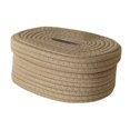 thumbnail image 5 of WeiLaiKeQi Cotton Rope Tissues Box Creative Tissue Dispenser for Office Counter Bedroom Brown, 5 of 9