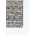thumbnail image 2 of Momeni Mallorca Hand Hooked Wool Grey Runner 2' X 8', 2 of 2