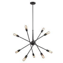 Elk Home 33-Inch Wide Delphine Chandelier, Oil Rubbed Bronze