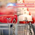 thumbnail image 5 of BlinkLLX 4 Pcs Portable Aluminum Alloy Key Ring Metal Shopping Cart Trolley Tokens Unisex Gift Keyrings for Men Women, 5 of 13