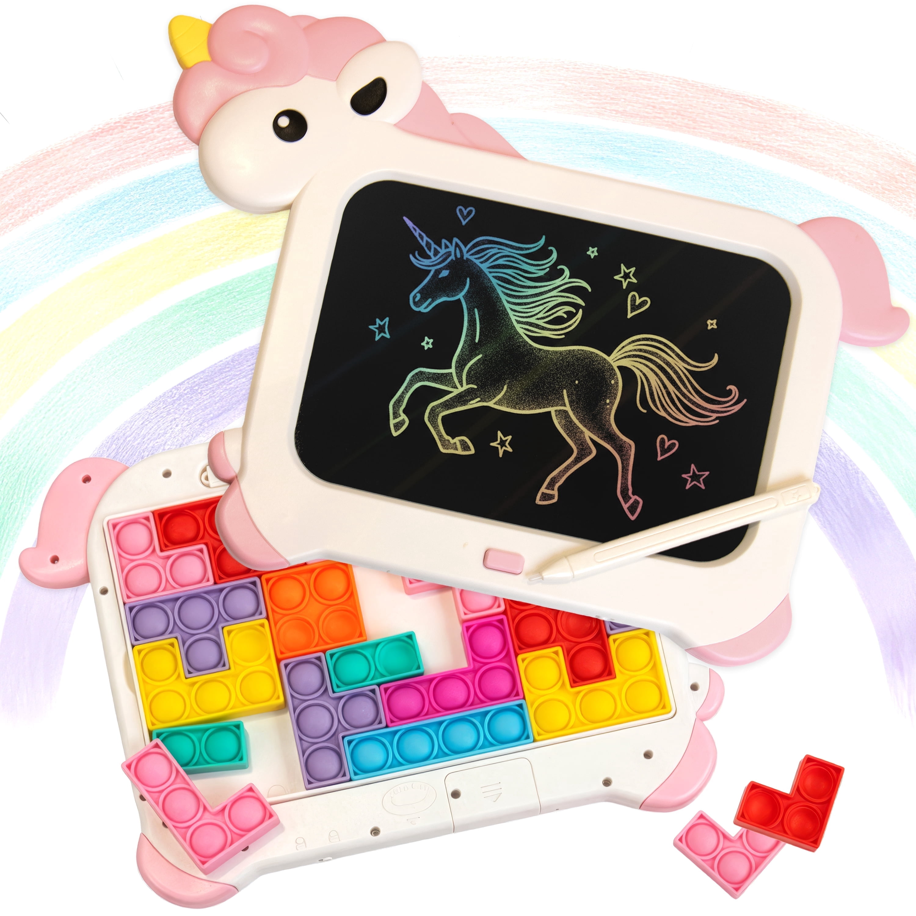 Cra-Z-Art Mini Magnetic Drawing Board for Kids - Doodler with Pen