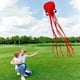 thumbnail image 2 of Octopus Kite for Kids & Adults, Easy to Fly Comet Large Kite, Long Tail Design for Outdoor Play, Red, 2 of 5