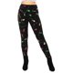 thumbnail image 1 of Tipsy Elves Leggings de talle alto con luces navideñas para mujer, talla mediana, 1 of 1