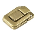 thumbnail image 6 of Uxcell Toggle Latch, 48mm Brass Decorative Hasp Wooden Box Catch w Screws 2Pcs, 6 of 6