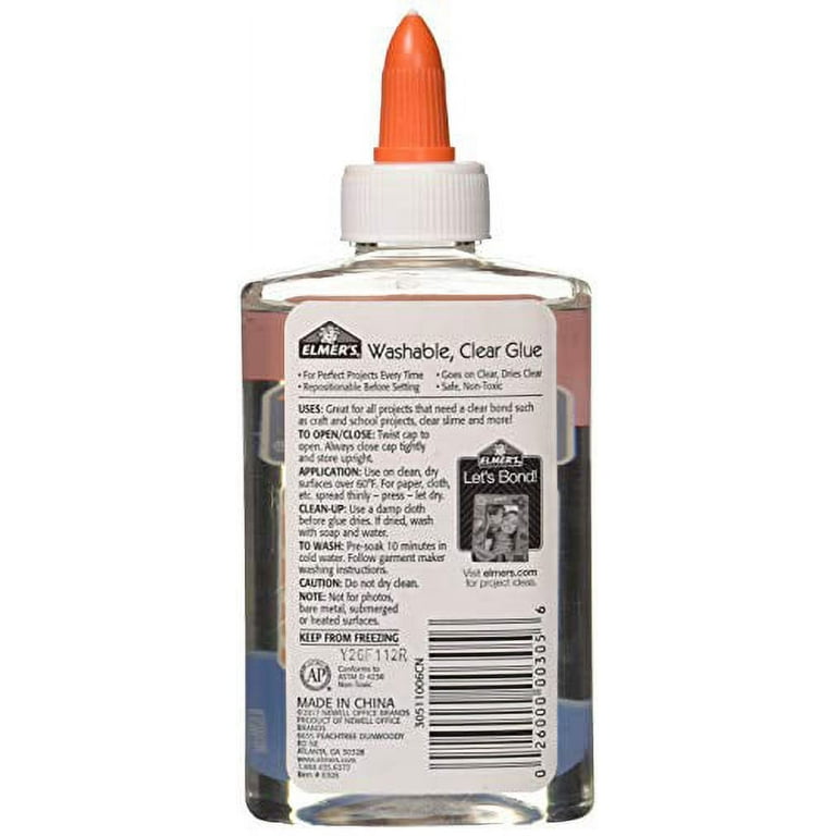 Bulk Buy Elmer S Glue 6-Pack Clear School 5 Ounces E305