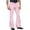 Pink, variant on Men's Casual Trousers with Pockets Solid Color Flat Front Dress Chino Pants for Business and Leisure Wear