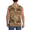 thumbnail image 4 of Fotbe Men's Animal Leopard Print Men's Sleeveless Muscle Tank Tops Casual T-Shirts for Gym Workout Beach-Large, 4 of 8