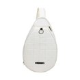 thumbnail image 1 of Raqueta de Portátil Bolso de Hombro Correa Bolsillo Malla Organizador Bolso Cremallera Bolsa para Botella Gimnasio Pelotas Blanco Sunnimix Tote de hombro de tenis, 1 of 8